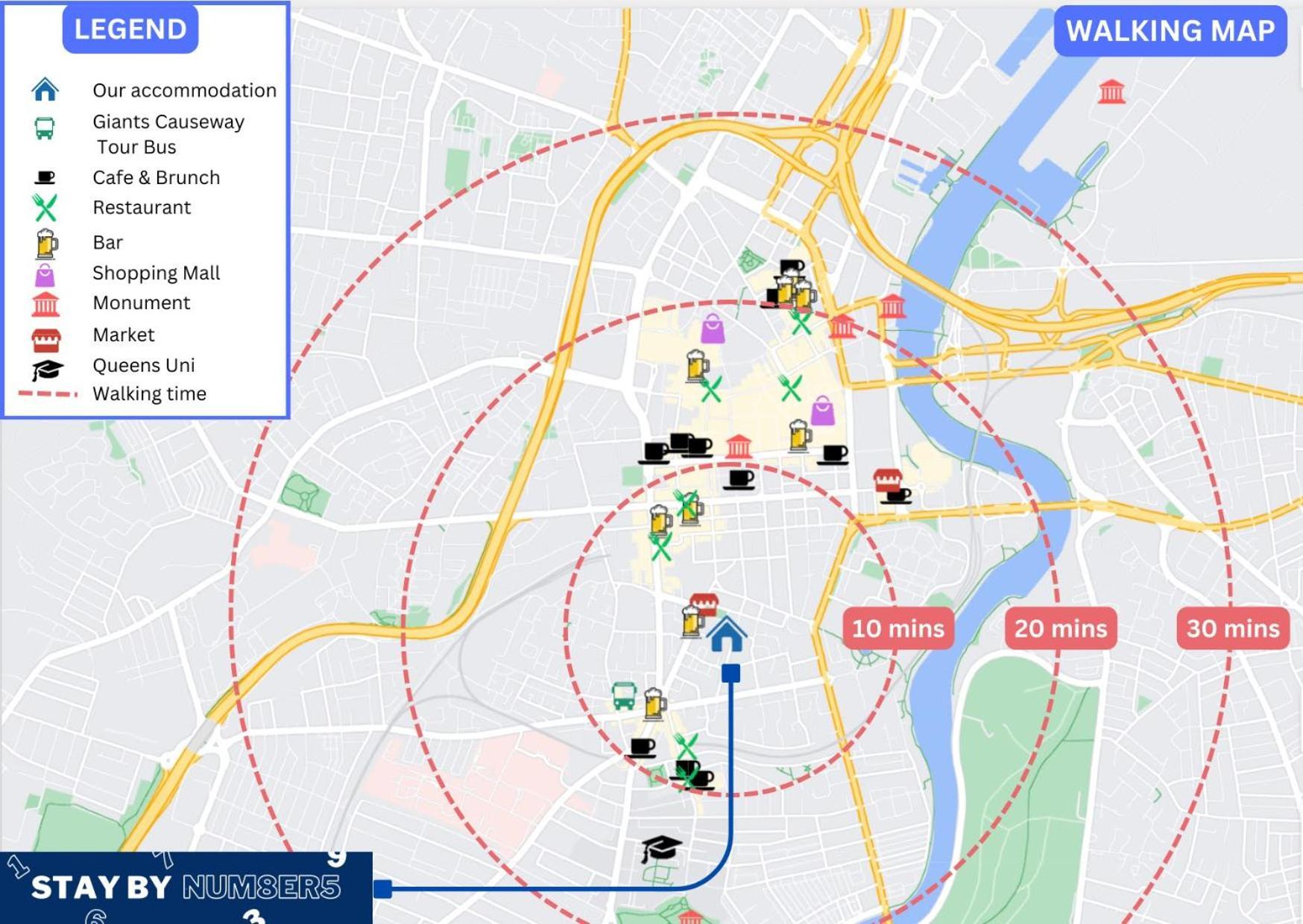 Staybynumbers - Belfast City Centre & Parking Luaran gambar
